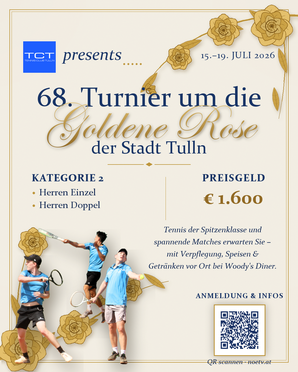 Die Goldene Rose der Stadt Tulln ist zurück!