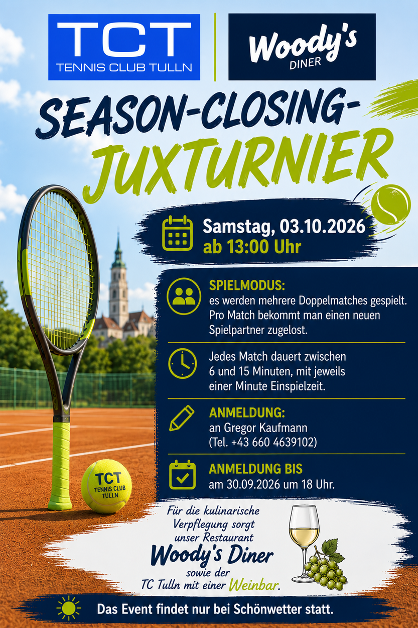 Season Closing Juxturnier 03.10.2026