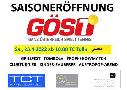 Season Opening im Rahmen der GÖST